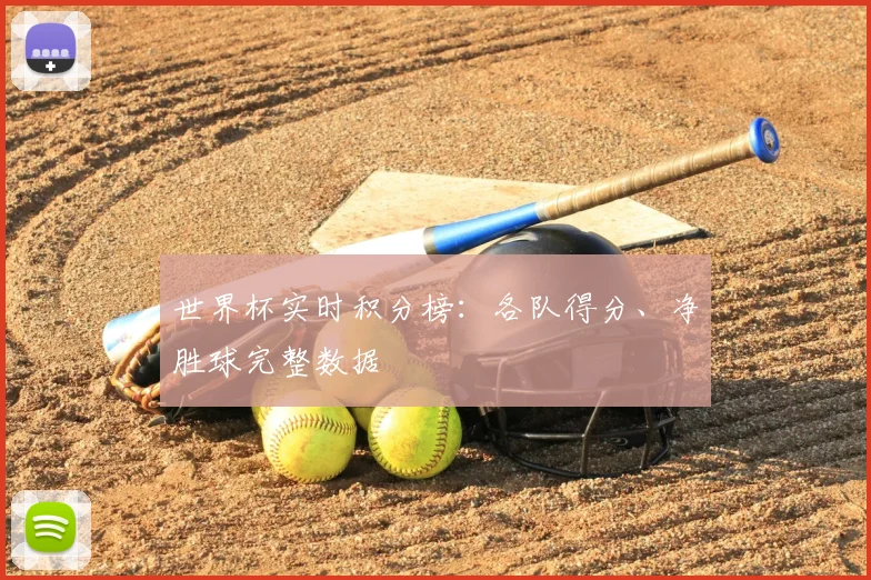 世界杯实时积分榜:各队得分、净胜球完整数据