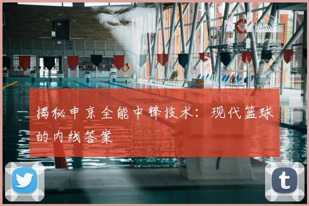 揭秘申京全能中锋技术：现代篮球的内线答案